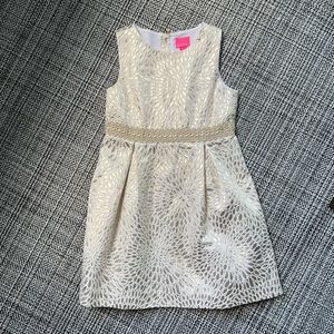 Shimmer girls dress